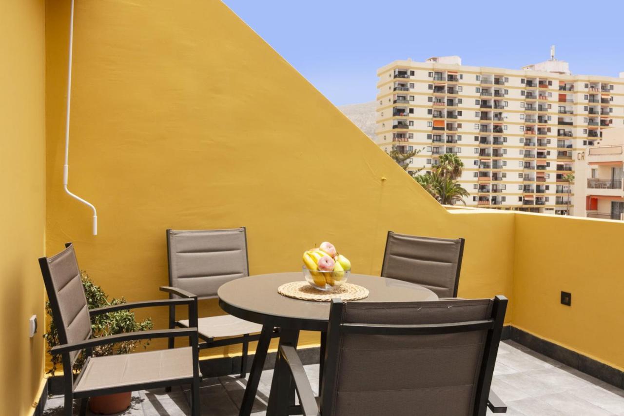Homeforguest Atico Cecilia Con Vistas Al Mar En Los Cristianos Los Cristianos  Bagian luar foto